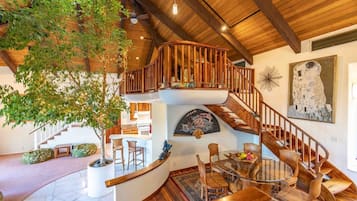 Familienzimmer, Mehrere Betten, Meerblick | Wohnbereich