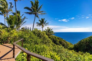 View from property - Hale Akua Garden Farm & Eco-Retreat (Haiku)