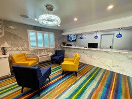 Sala de estar en el lobby