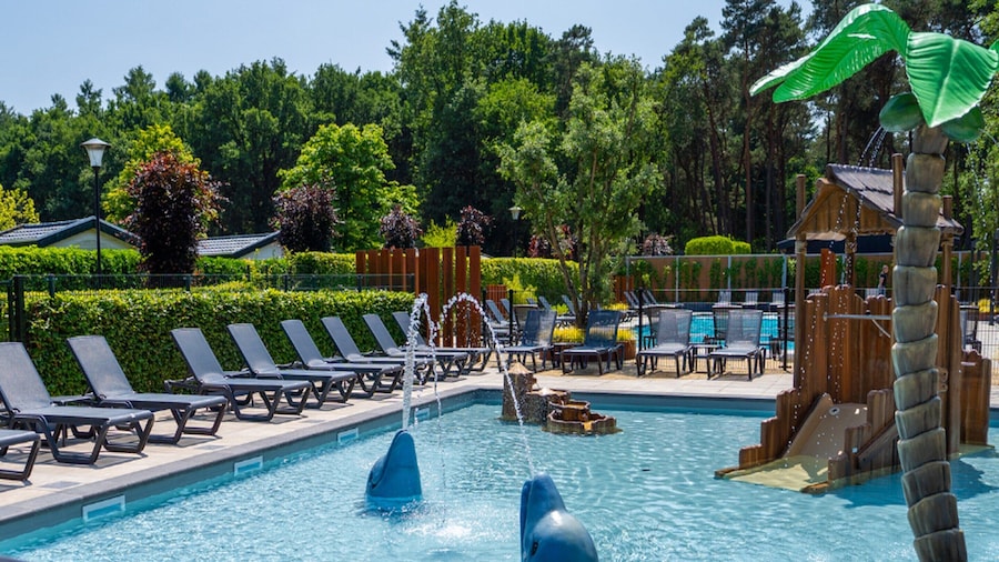 Beautiful Chalet With Airco, in a Holiday Park