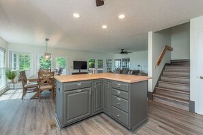 Interior - Endless View | Pet-Friendly, Game Room, Fire Pit & Mountain View! (Candler)