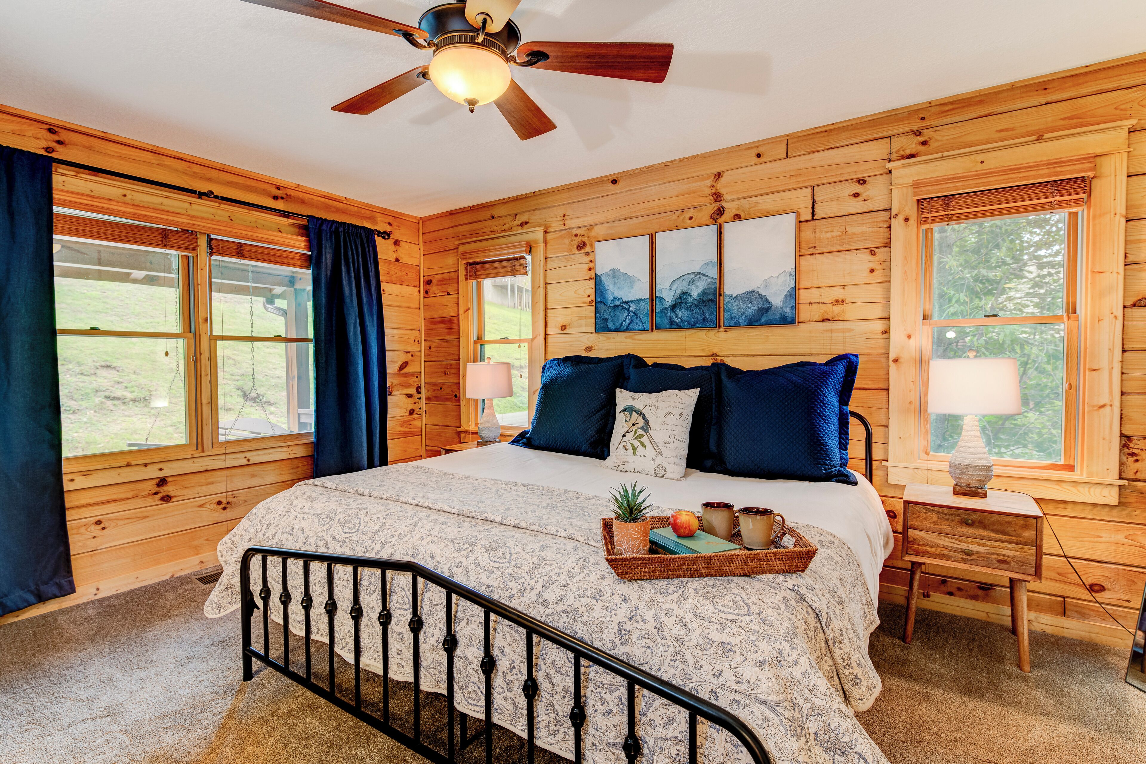 4 bedrooms, iron/ironing board, travel crib, WiFi