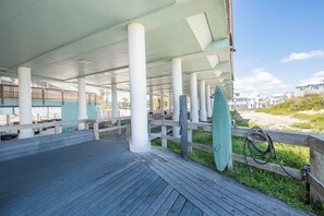 Property grounds - La Mirage Condo 100 Beachfront Resort Condominiums with Private Boardwalk (Port Aransas)
