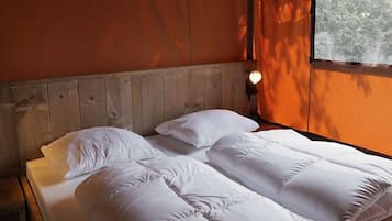 Tent | 2 bedrooms, individually furnished, bed sheets