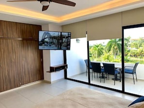 1 bedroom, iron/ironing board, travel crib, free WiFi