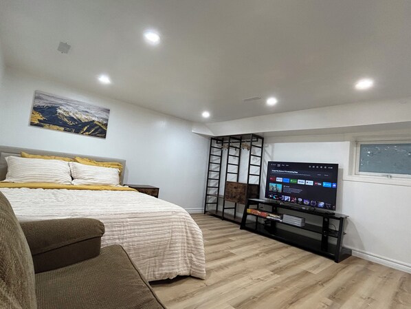 1 habitación, wifi y ropa de cama