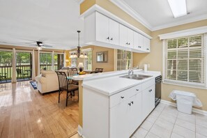Interior - Gorgeous Villa With A Spectacular View Of Pawleys Island Jack Nicklaus Designed Golf Course. 2 Bedroom Condo by Peace Vacations (Pawleys Island)