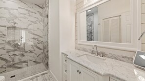 Condo, 3 Bedrooms | Bathroom - Perfect Blend Of Comfort And Modern Design For A Peaceful Retreat 3 Bedroom Villa by Peace Vacations (Georgetown)