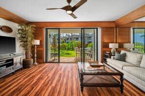 Living area - Kauai Poipu Kapili 37 1 Bedroom Townhouse (Koloa)