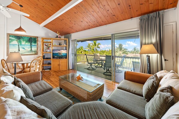 Condo, 1 Bedroom | Living area - Big Island Keauhou Resort 125 1 Bedroom Condo (Kailua-Kona)