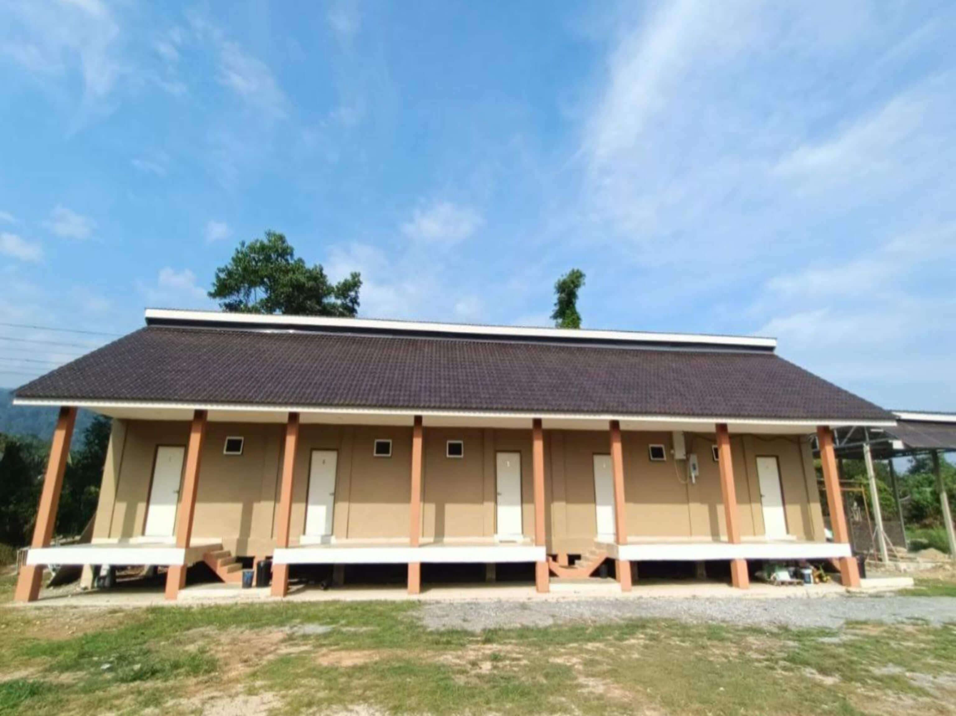 Voorkant van accommodatie