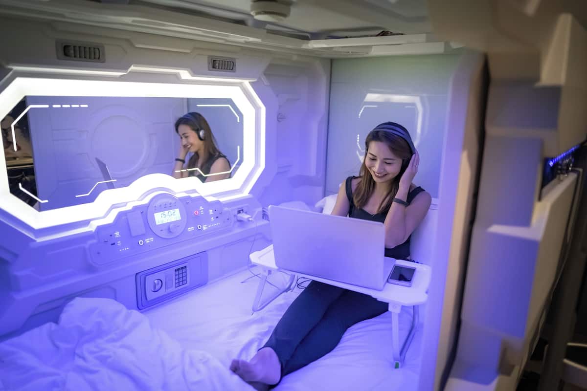 Female Single Capsule | Wi-fi (inkludert)