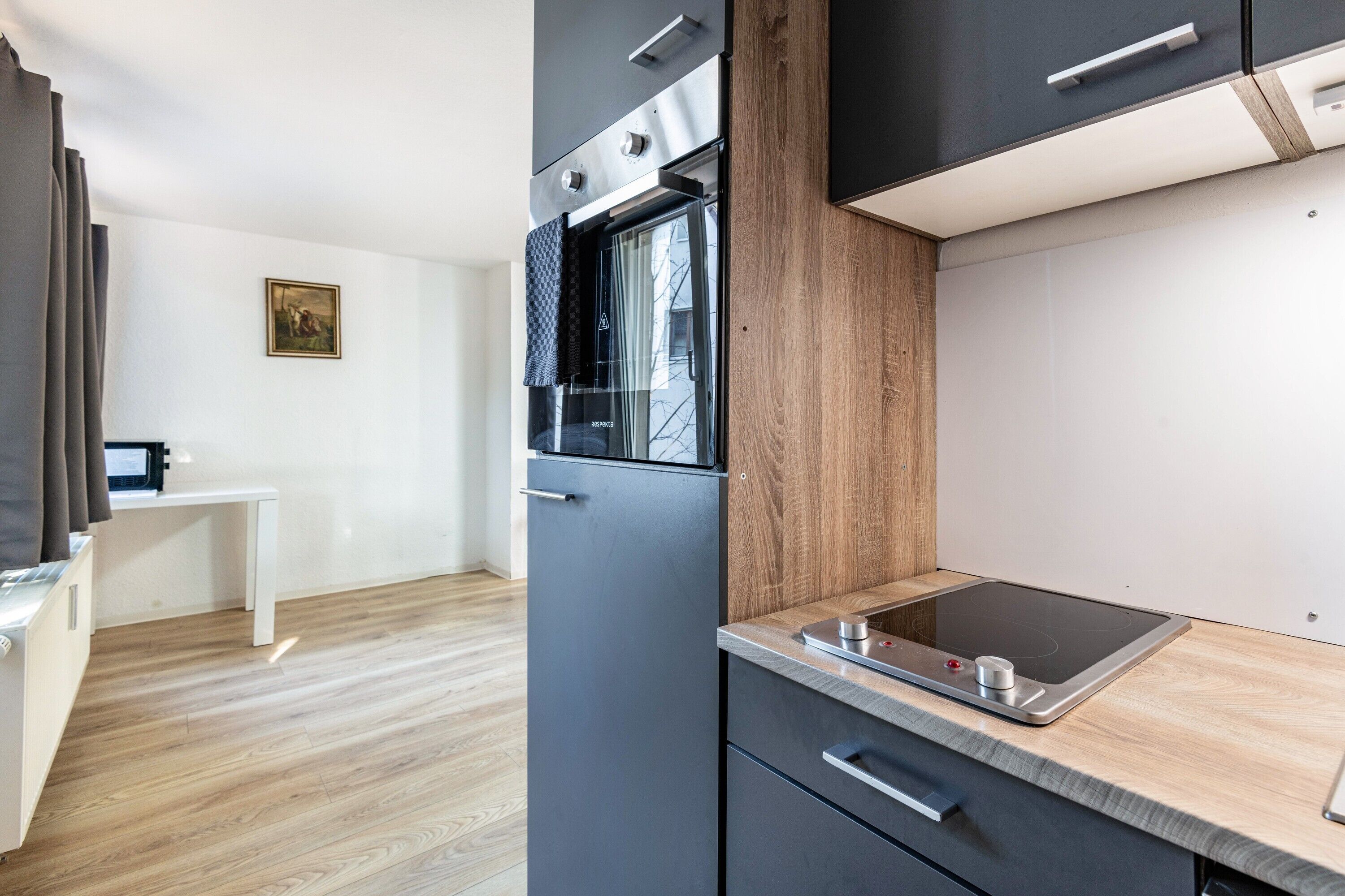 Kühlschrank, Ofen, Herdplatte, Geschirrspüler