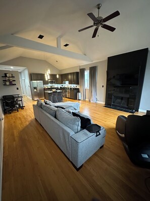 Smart TV - Penthouse Condo in Chicago featuring Zero Gravity Massage Chair  (Chicago)