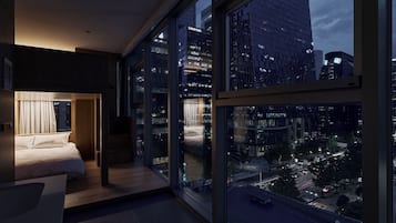 Caja de seguridad en la habitación, cortinas blackout y wifi gratis