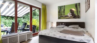 Apartamento 'Ferienpark Gustow B09' con terraza y jardín compartidos