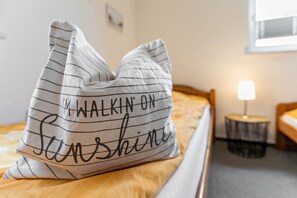 2 sovrum, gratis wi-fi och sängkläder