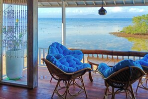 Villa, 2 Bedrooms, Beachfront | Living area - Lembo Lagoon Bungalows  (Lembongan Island)