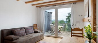 Small Apartment with Large South-Facing Balcony