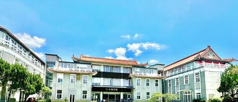 Façade de l’hébergement