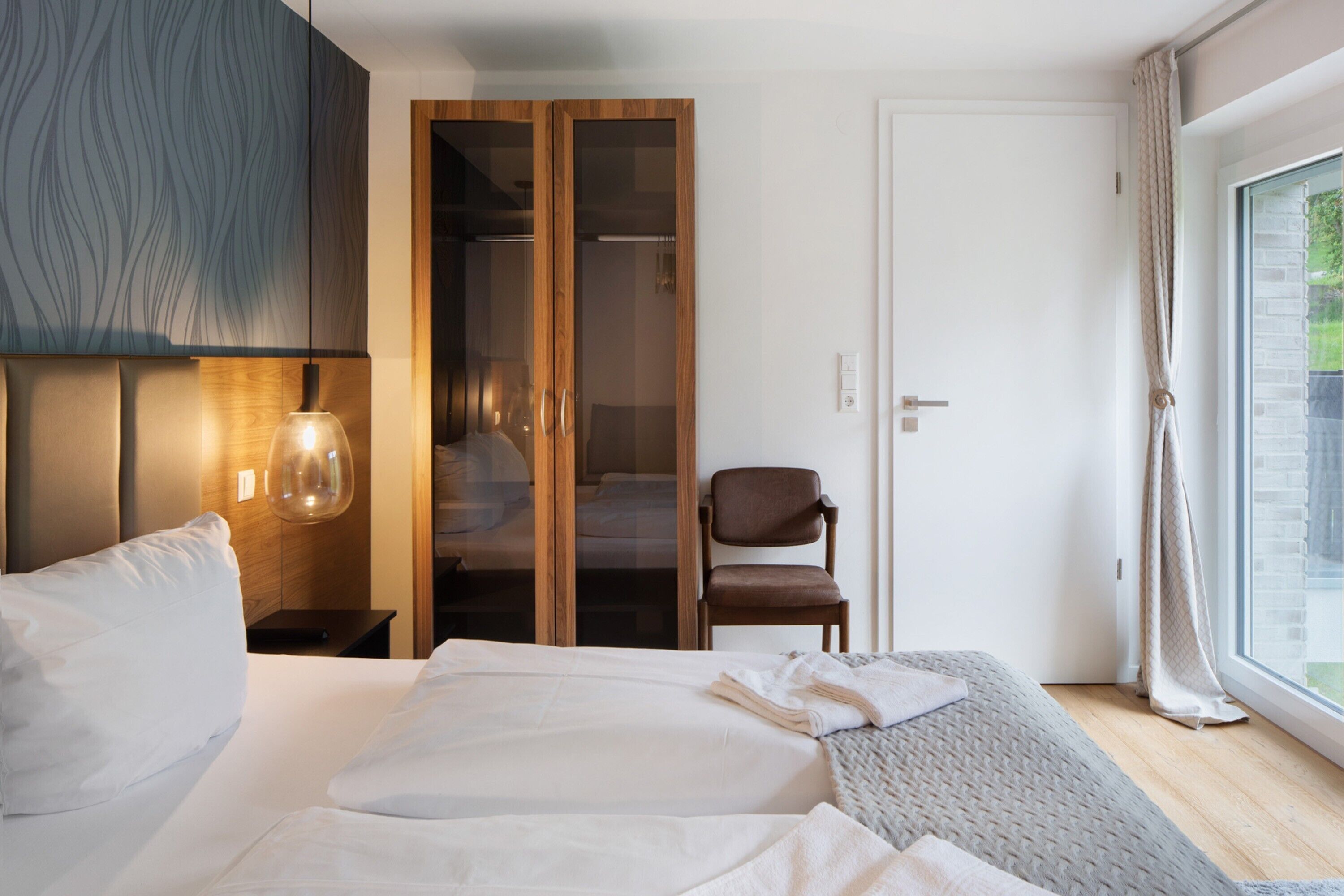 2 chambres, fer et planche à repasser, Wi-Fi gratuit, draps fournis