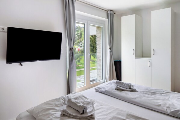 2 habitaciones, tabla de planchar con plancha y wifi gratis