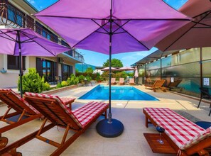 Villa (Villa Marica - Five bedroom Villa wit) | Pool | Udendørs pool, parasoller, liggestole