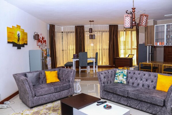 Living area - Myra Residences Kilimani (Nairobi)