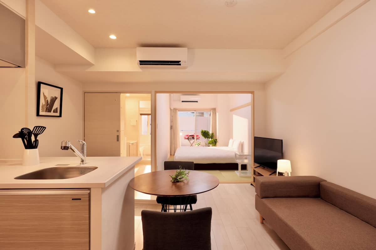 Terrace room(Non smoking) | 1 bedroom, individually decorated, individually furnished, soundproofing