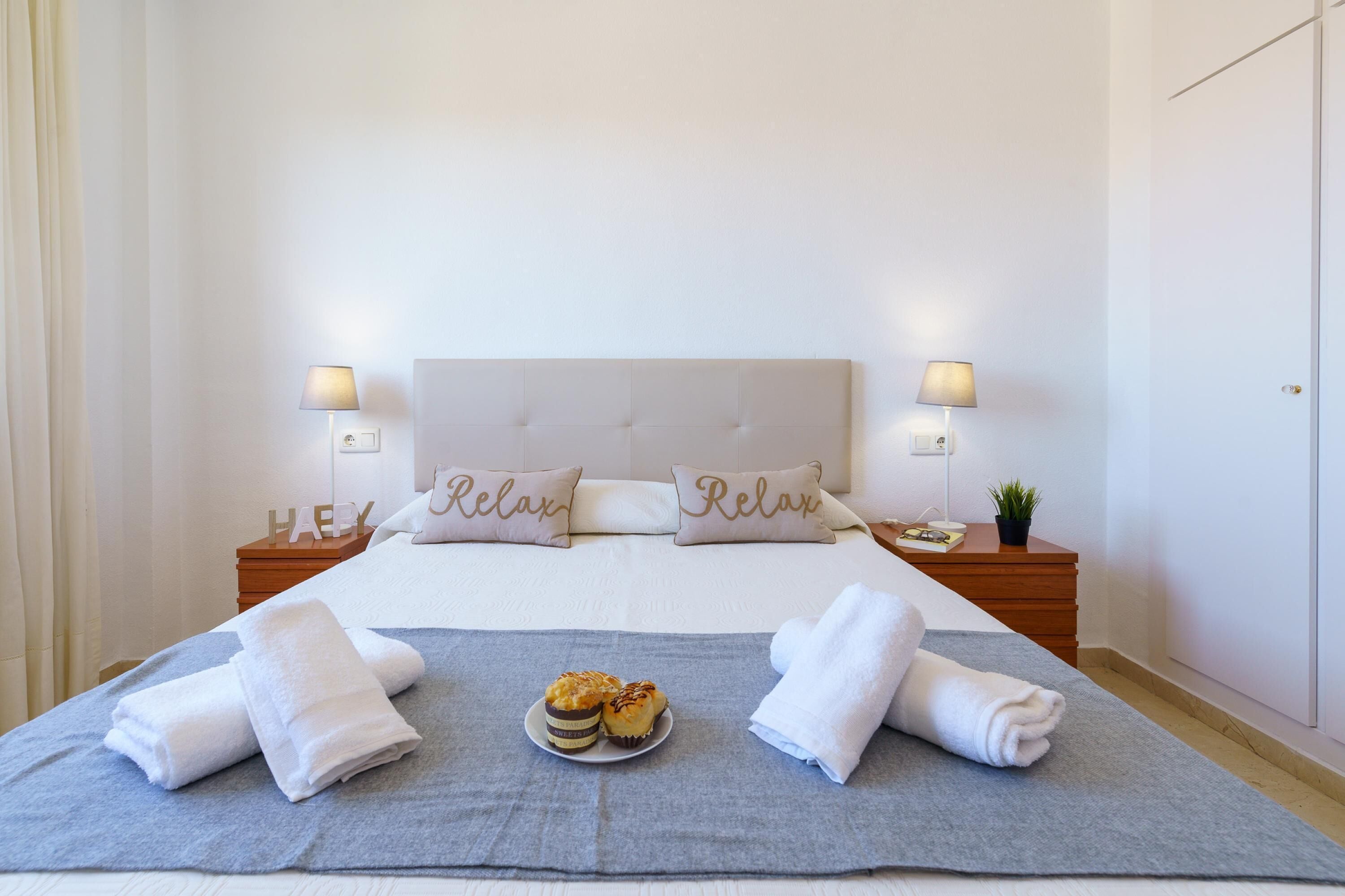 Standard Apartment, Multiple Bedrooms, 2 Bathrooms (La Paloma With Pool) | 2 bedrooms, laptop workspace, iron/ironing board, free WiFi