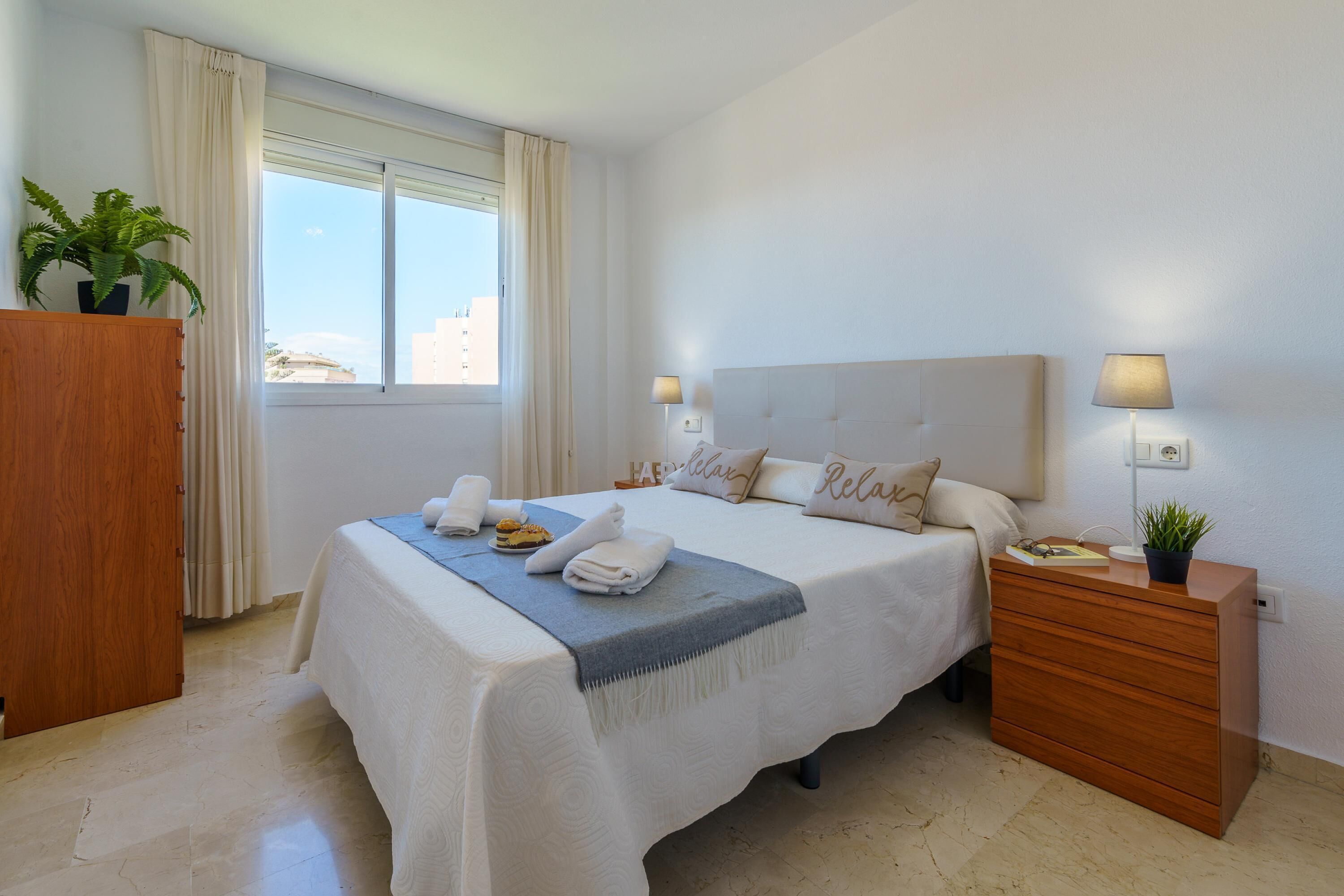 Apartament estàndard, diversos dormitoris, 2 banys (La Paloma With Pool) | 2 dormitoris i espai de treball apte per a portàtils 