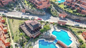 Honeymoon-Apartment, 2 Schlafzimmer, 2 Bäder (Costa Galera Apartment) | Außenbereich