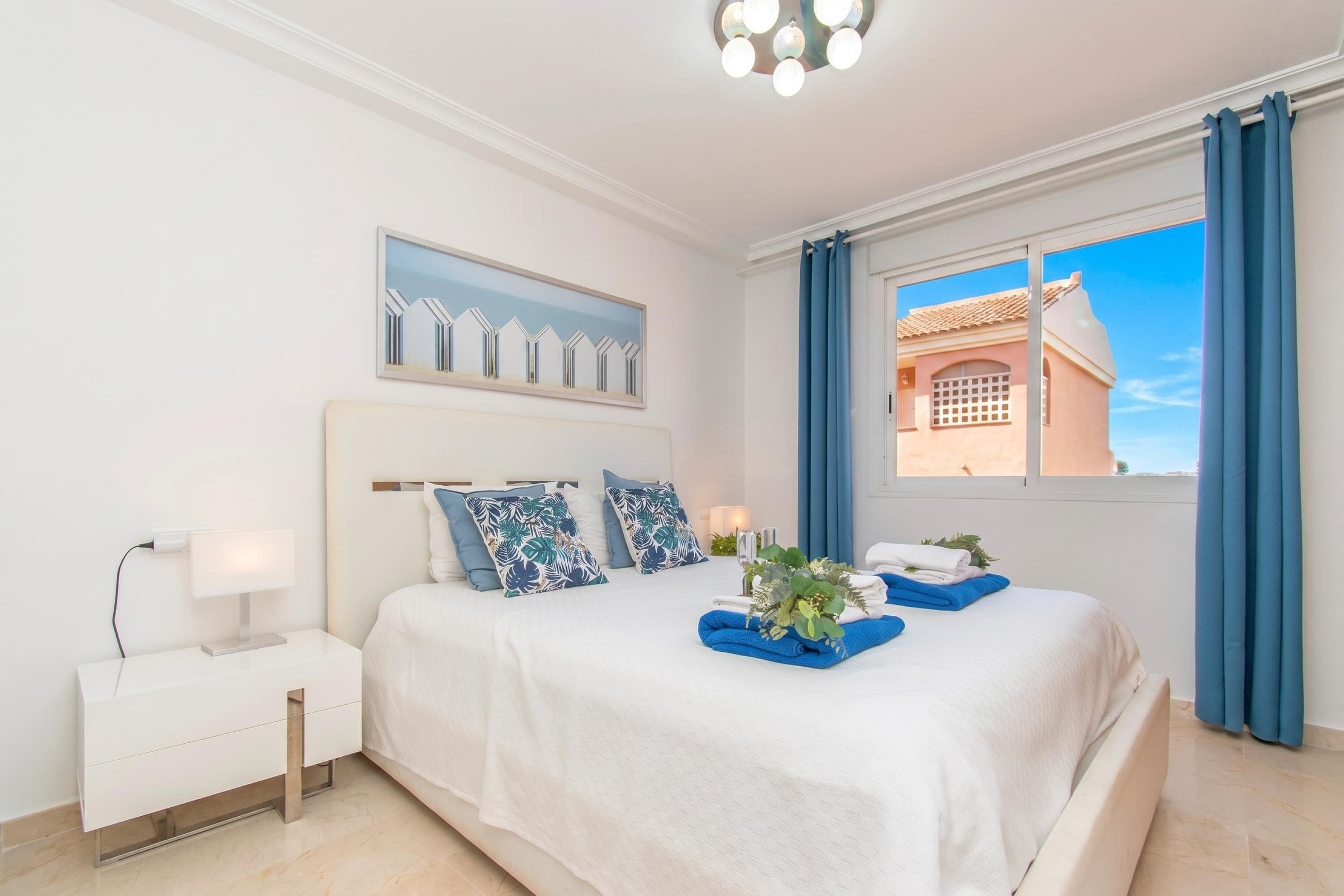Family Apartment, Multiple Bedrooms, 2 Bathrooms, Mountainside (Family Duplex Riviera With Pool) | 4 bedrooms, laptop workspace, iron/ironing board, free WiFi