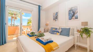 Family Apartment, Multiple Bedrooms, 2 Bathrooms, Mountainside (Family Duplex Riviera With Pool) | 4 bedrooms, laptop workspace, iron/ironing board, free WiFi