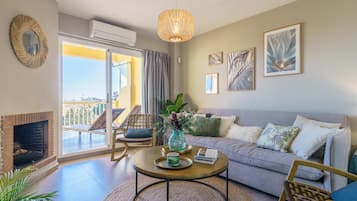 21-inch Smart TV with cable channels