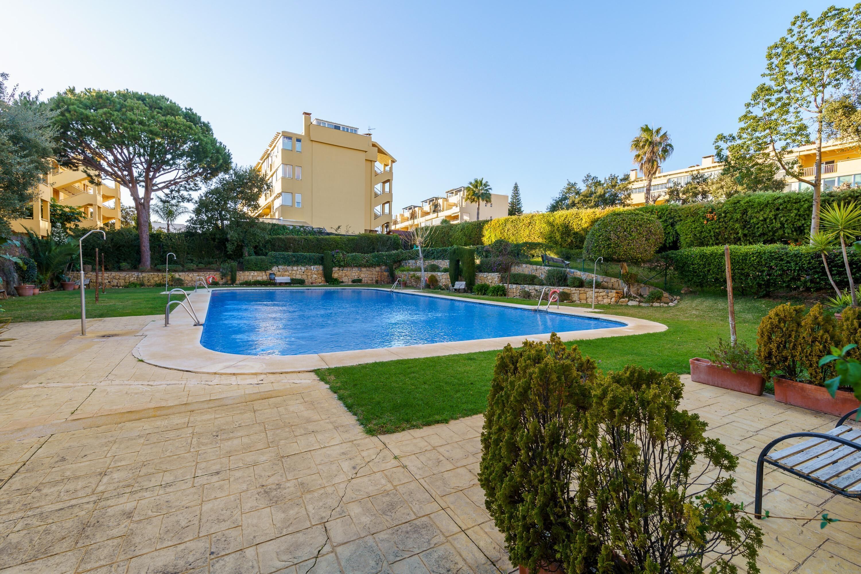 Seasonal outdoor pool