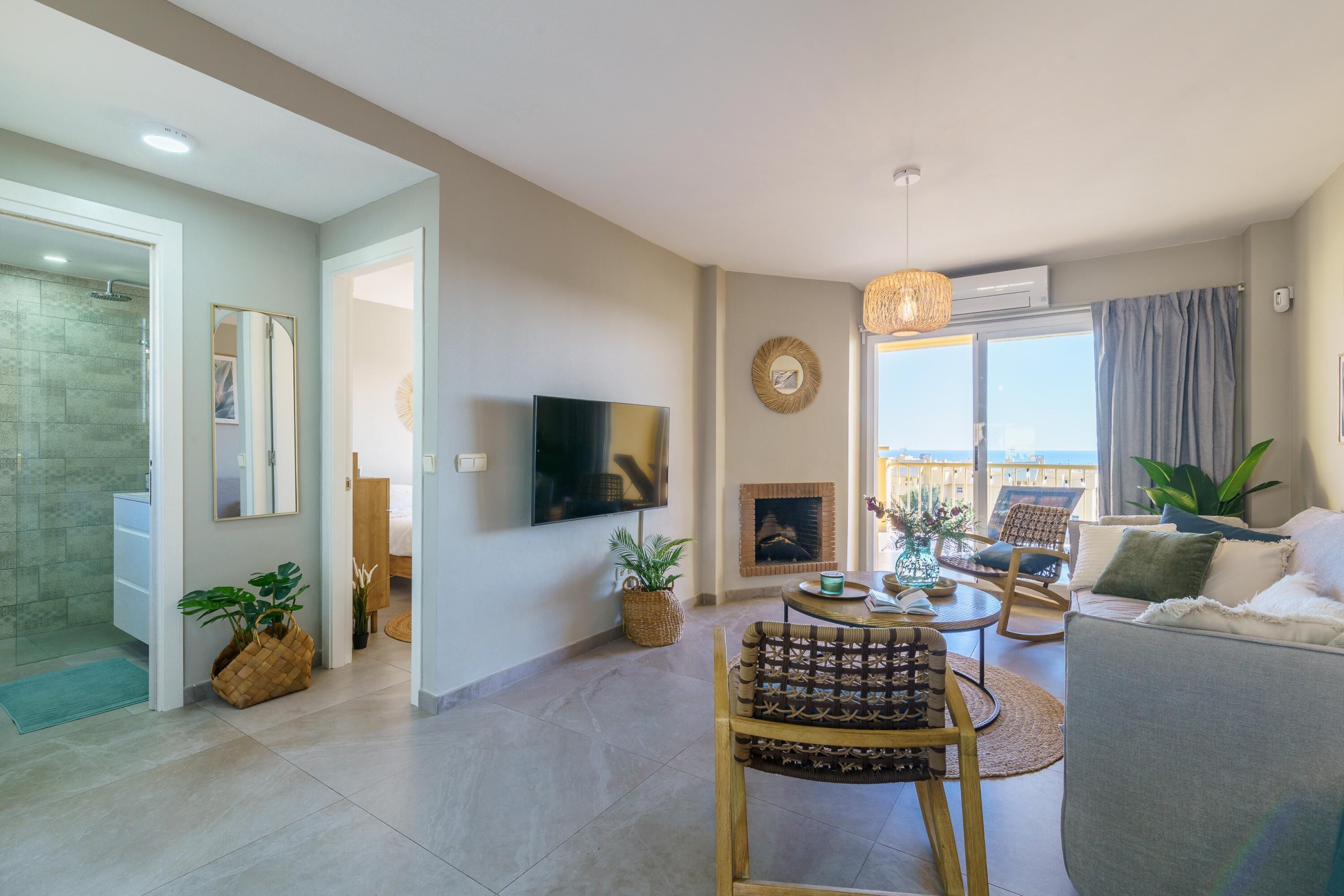 21-inch Smart TV with cable channels