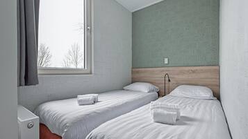 Bungalow | 3 slaapkamers, individueel gemeubileerd, beddengoed