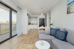 Apartment, 1 Bedroom, Balcony | Living room - Luxury Apartment With SPA by Renters (Kolobrzeg)