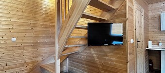 Słoneczne Domki Pustkowo, 1 Minute zum Strand