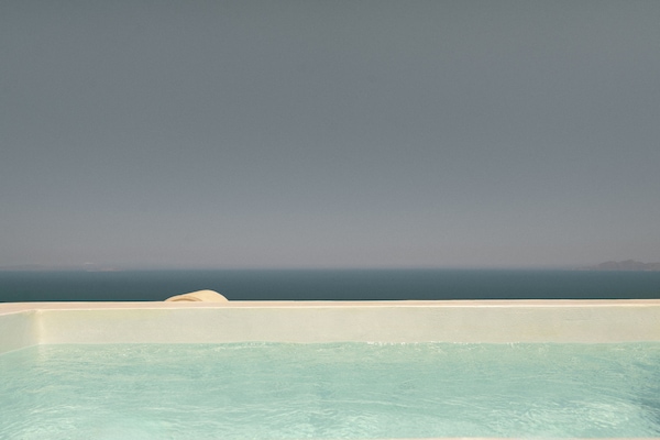 Camera Superior con letto matrimoniale o 2 letti singoli, idromassaggio, vista mare | Vasca idromassaggio privata
