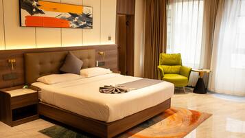 Business Room | 1 bilik tidur, peralatan tempat tidur premium, tilam berlapik, bar mini