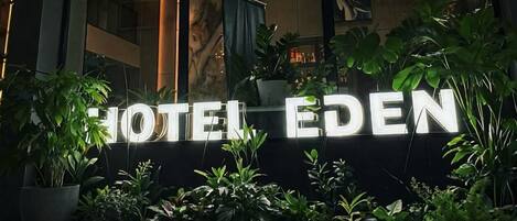 Entrée de l’hébergement