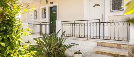 Façade de l’hébergement