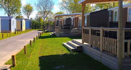 Chalet Aqua in Netherlands With Veranda