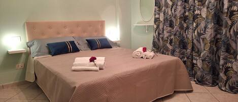 2 間睡房、熨斗/熨衫板、Wi-Fi、床單