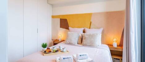 1 chambre, fer et planche Ă repasser, Wi-Fi, literie fournie