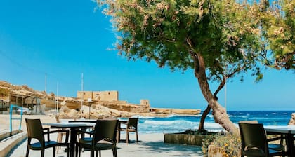 A Pretty Duplex Apartment in a Gozo Village Square