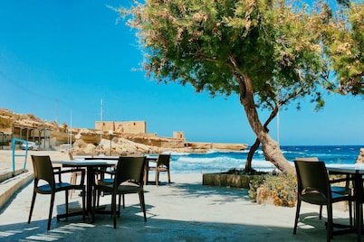 A Pretty Duplex Apartment in a Gozo Village Square