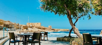 A Pretty Duplex Apartment in a Gozo Village Square